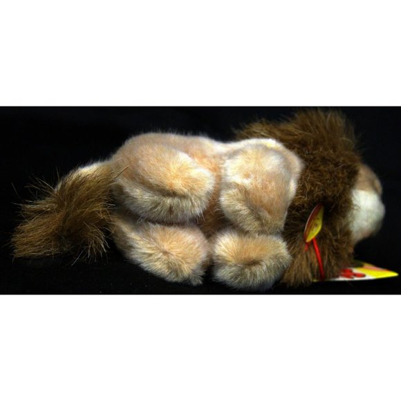 VTG NWT Steiff Leo Tan Brown Lion Plush Austria 5" Wipeable 1460/13 - Picture 14 of 16